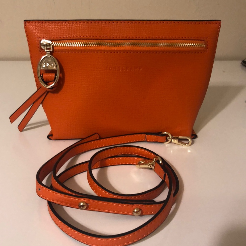 Longchamp Mailbox XS Crossbody in Carrot/Orange Color